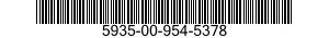 5935-00-954-5378  5935009545378 009545378