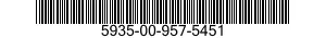 5935-00-957-5451  5935009575451 009575451