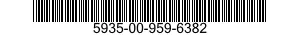 5935-00-959-6382  5935009596382 009596382