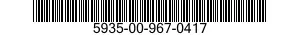 5935-00-967-0417  5935009670417 009670417