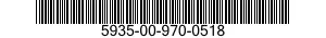 5935-00-970-0518  5935009700518 009700518