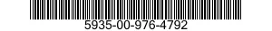 5935-00-976-4792 CONNECTOR,RECEPTACLE,ELECTRICAL 5935009764792 009764792