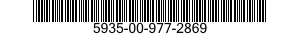 5935-00-977-2869 SOCKET,PLUG-IN ELECTRONIC COMPON 5935009772869 009772869
