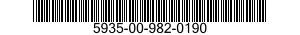 5935-00-982-0190 PLUG,TIP 5935009820190 009820190