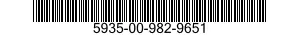 5935-00-982-9651  5935009829651 009829651
