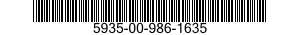 5935-00-986-1635  5935009861635 009861635