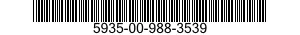 5935-00-988-3539 CONNECTOR,PLUG,ELECTRICAL 5935009883539 009883539