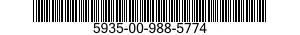 5935-00-988-5774  5935009885774 009885774