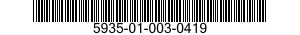 5935-01-003-0419  5935010030419 010030419