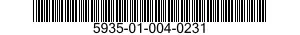 5935-01-004-0231  5935010040231 010040231