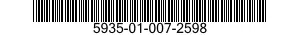 5935-01-007-2598  5935010072598 010072598