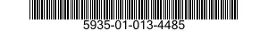 5935-01-013-4485 CONNECTOR,RECEPTACLE,ELECTRICAL 5935010134485 010134485