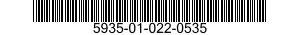 5935-01-022-0535  5935010220535 010220535