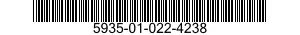 5935-01-022-4238  5935010224238 010224238