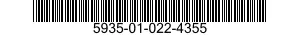 5935-01-022-4355  5935010224355 010224355
