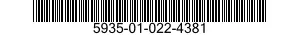 5935-01-022-4381  5935010224381 010224381