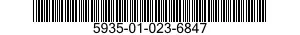 5935-01-023-6847  5935010236847 010236847