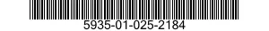 5935-01-025-2184  5935010252184 010252184