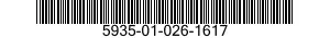 5935-01-026-1617  5935010261617 010261617
