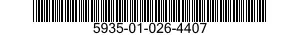 5935-01-026-4407  5935010264407 010264407
