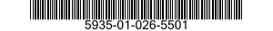 5935-01-026-5501  5935010265501 010265501