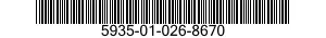 5935-01-026-8670  5935010268670 010268670