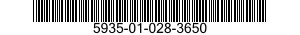5935-01-028-3650  5935010283650 010283650