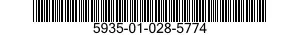 5935-01-028-5774  5935010285774 010285774