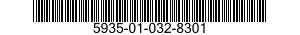 5935-01-032-8301 CONNECTOR,RECEPTACLE,ELECTRICAL 5935010328301 010328301