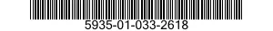 5935-01-033-2618  5935010332618 010332618