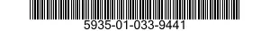 5935-01-033-9441 CONNECTOR,PLUG,ELECTRICAL 5935010339441 010339441
