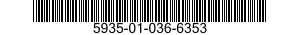 5935-01-036-6353 ADAPTER,CONNECTOR 5935010366353 010366353