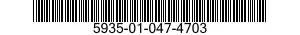 5935-01-047-4703  5935010474703 010474703