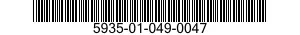 5935-01-049-0047  5935010490047 010490047