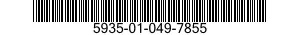 5935-01-049-7855 CONNECTOR,RECEPTACLE,ELECTRICAL 5935010497855 010497855