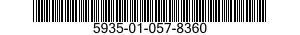 5935-01-057-8360  5935010578360 010578360