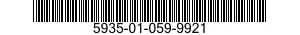 5935-01-059-9921 BACKSHELL,ELECTRICAL CONNECTOR 5935010599921 010599921