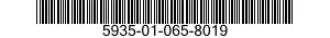 5935-01-065-8019 CONNECTOR BODY,RECEPTACLE,ELECTRICAL 5935010658019 010658019
