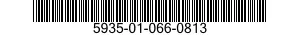 5935-01-066-0813 SOCKET,PLUG-IN ELECTRONIC COMPONENTS 5935010660813 010660813