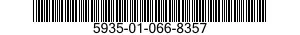 5935-01-066-8357 CONNECTOR,RECEPTACLE,ELECTRICAL 5935010668357 010668357