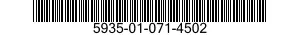 5935-01-071-4502  5935010714502 010714502