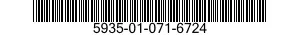 5935-01-071-6724  5935010716724 010716724