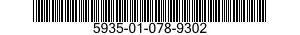 5935-01-078-9302 BRACKET,ELECTRICAL CONNECTOR 5935010789302 010789302