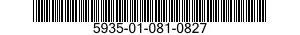 5935-01-081-0827  5935010810827 010810827