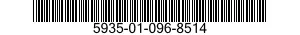 5935-01-096-8514 CONNECTOR,PLUG,ELECTRICAL 5935010968514 010968514