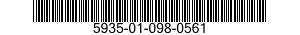 5935-01-098-0561  5935010980561 010980561