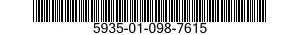 5935-01-098-7615  5935010987615 010987615