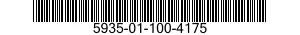 5935-01-100-4175 ADAPTER,CABLE CLAMP TO CONNECTOR 5935011004175 011004175