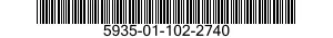 5935-01-102-2740  5935011022740 011022740