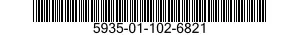 5935-01-102-6821 POLARIZING KEY,ELECTRICAL CONNEC 5935011026821 011026821